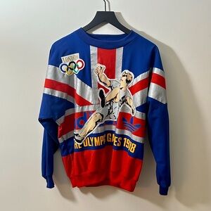 Vintage 80’s Adidas Sweatshirt London Olympic Games 1908